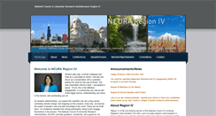Desktop Screenshot of ncuraregioniv.com